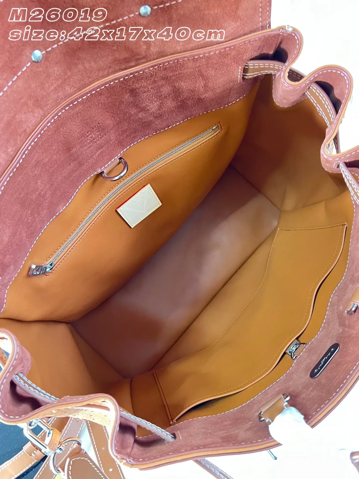 Louis Vuitton Suede Leather Tote Bag product photo from LabelPicks