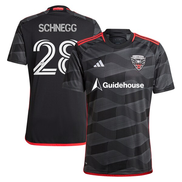 David Schnegg D.C. United adidas 2024 The Icon Kit Replica Player Jersey - Black