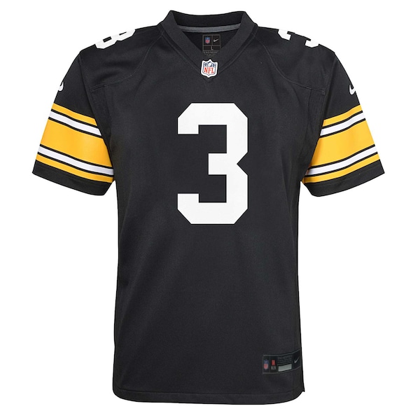 Russell Wilson Pittsburgh Steelers Nike Youth Alternate Player Game Jersey - Black