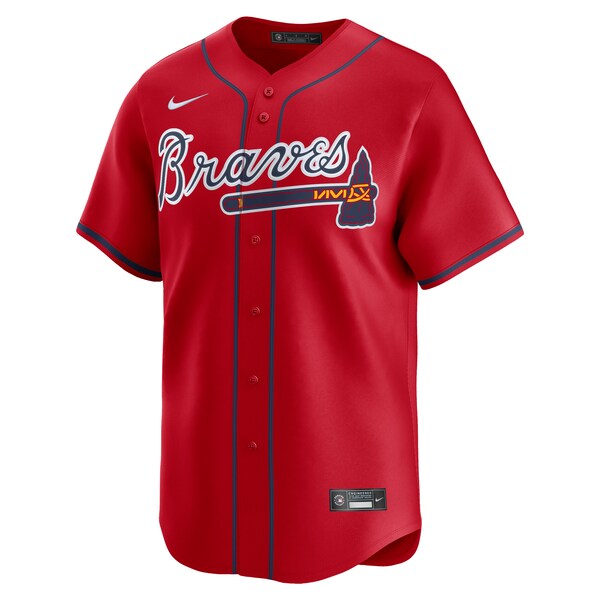 Atlanta Braves Nike  Alternate Limited Jersey – Red