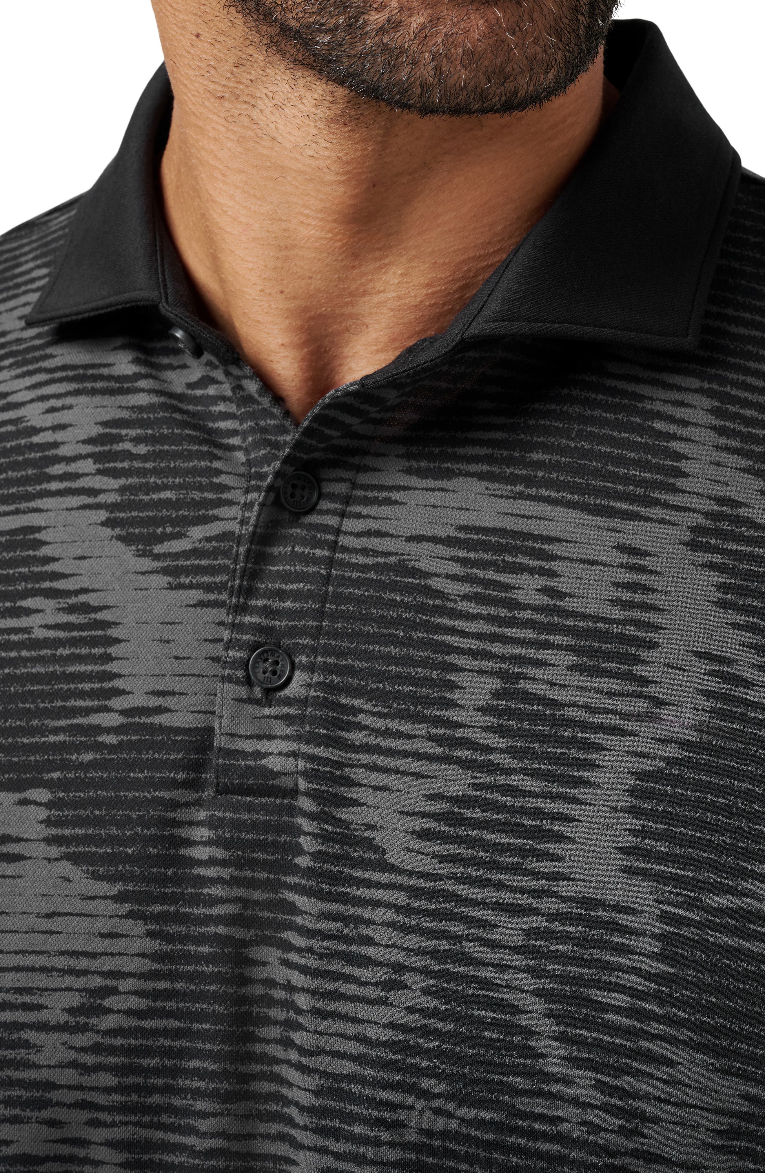 TravisMathew Study Abroad Abstract Print Polo