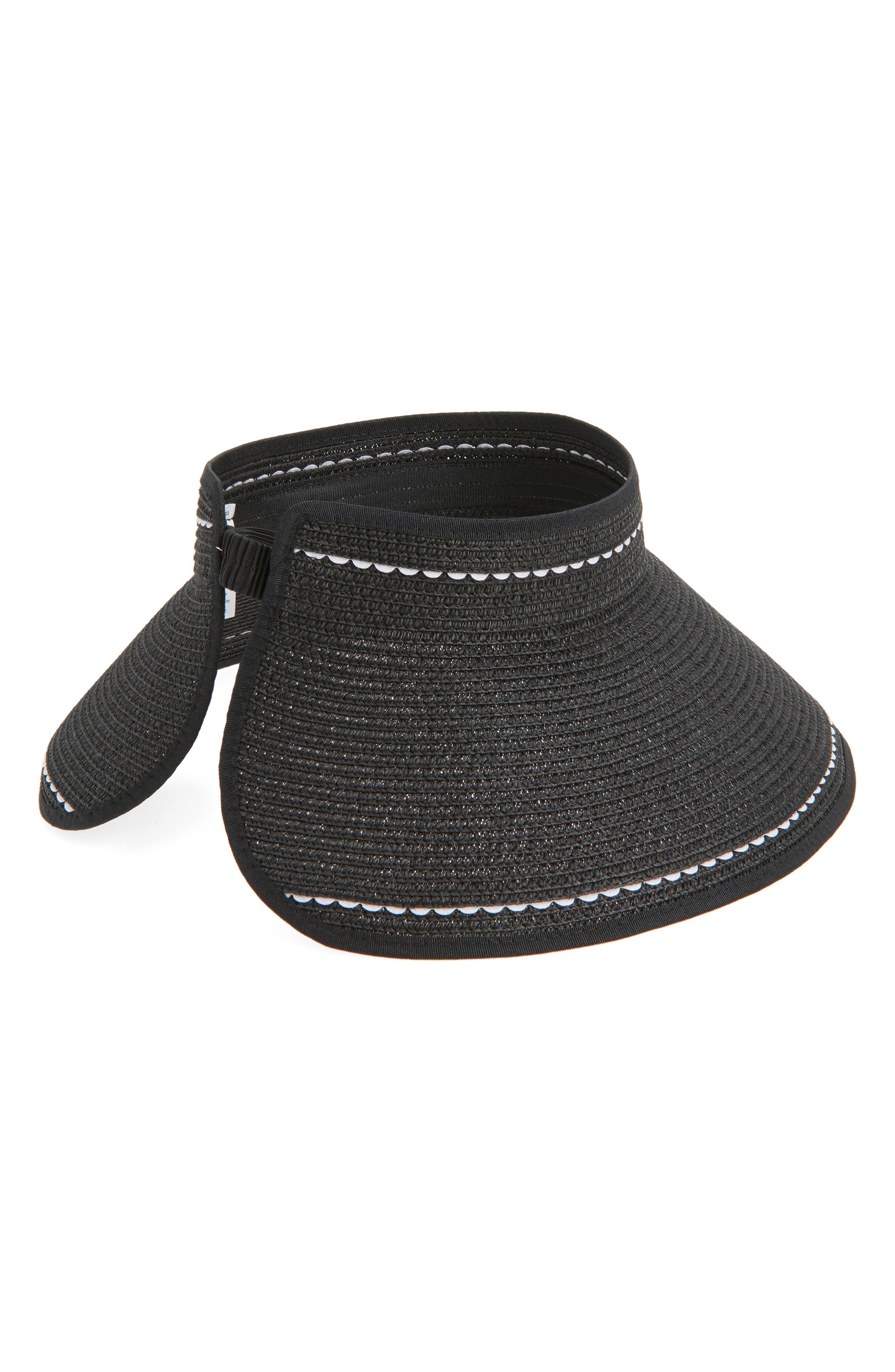 NORDSTROM RACK Contrast Stitch Visor