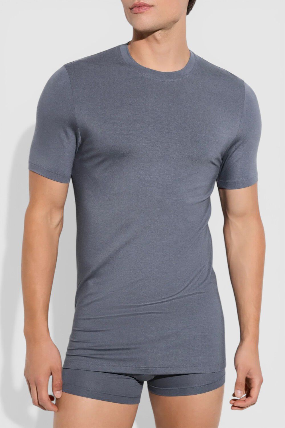ZIMMERLI חולצת טי בגזרת סלים