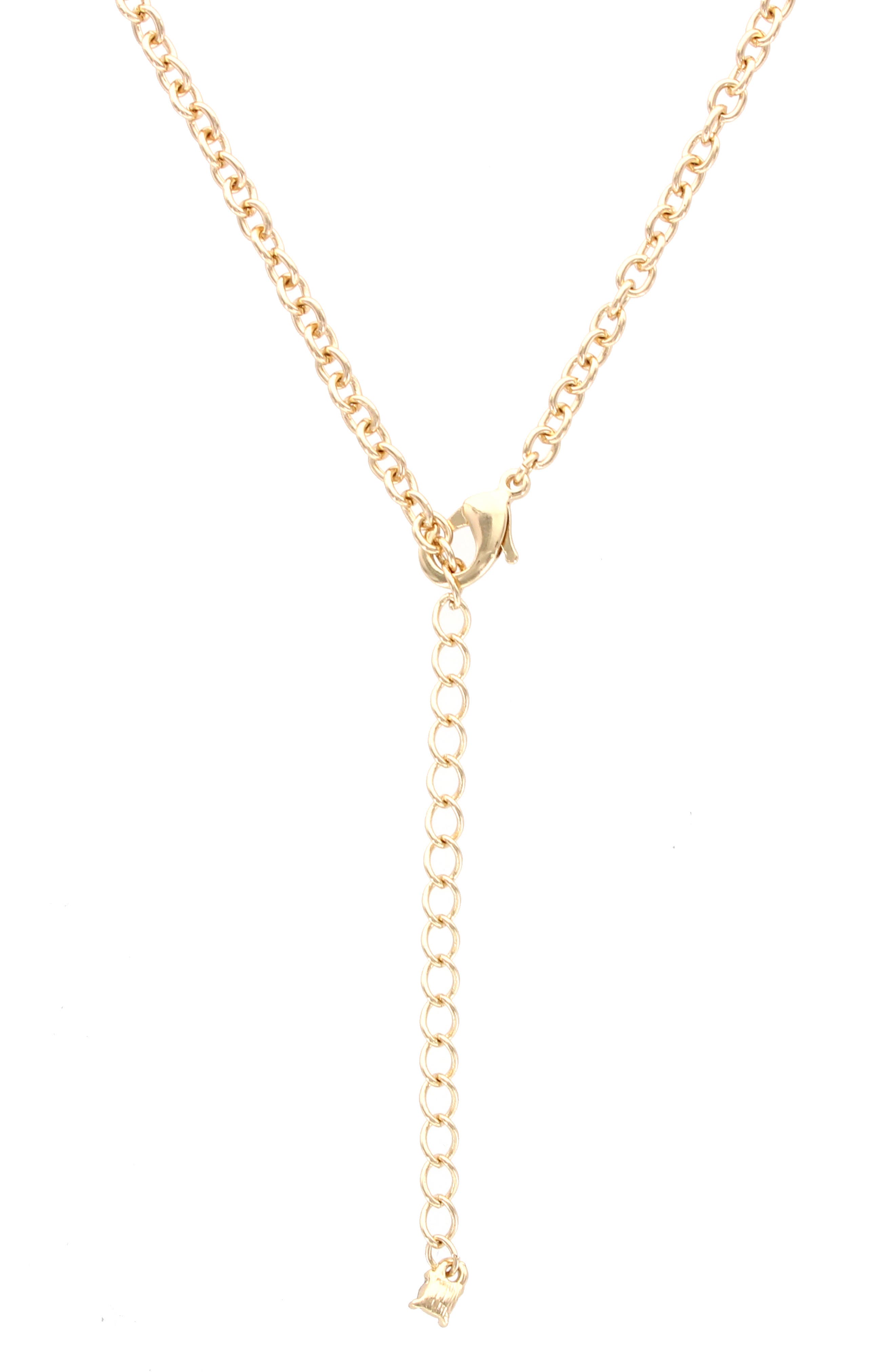 OLIVIA WELLES Analissa Crystal Statement Necklace