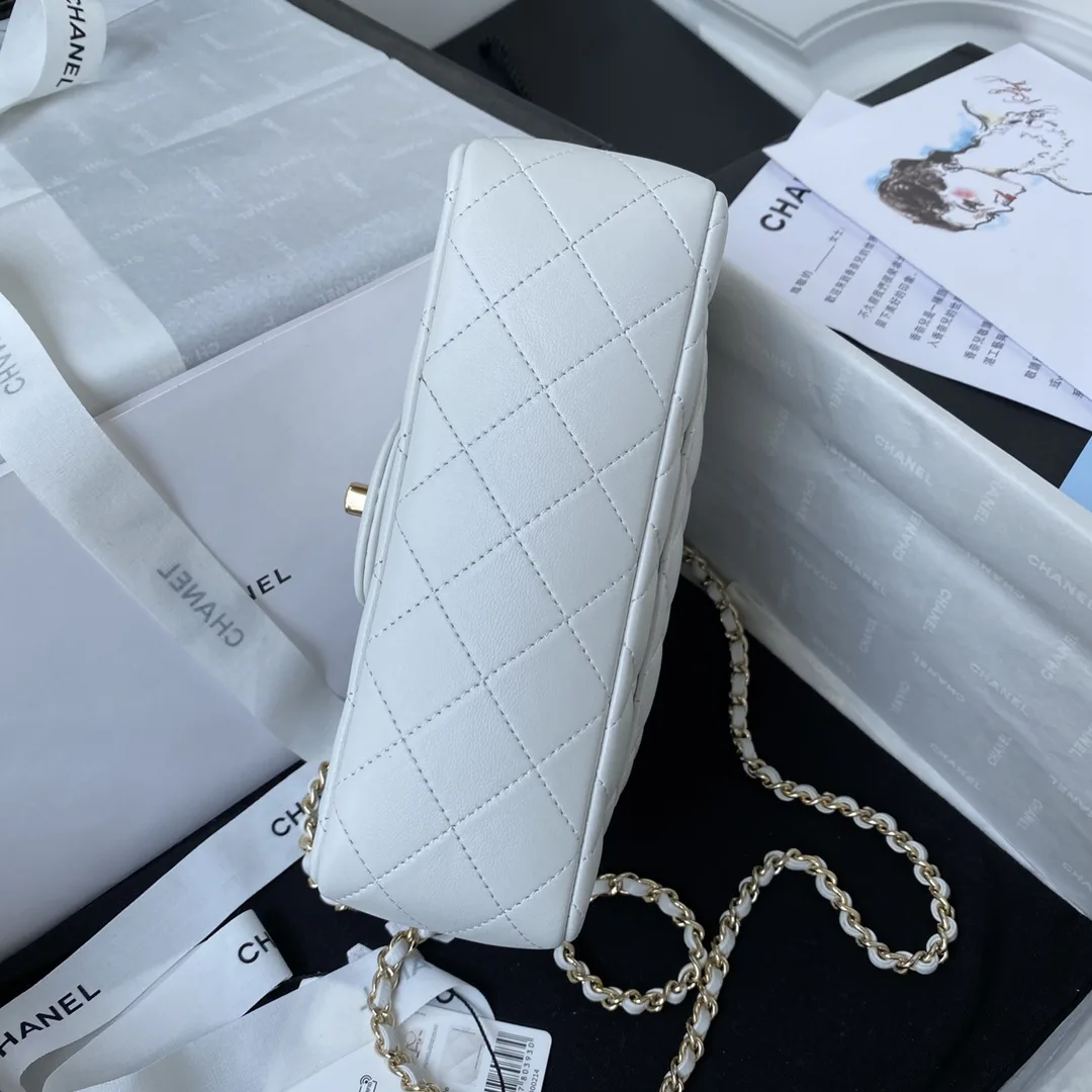 Chanel Quilted Leather Classic Flap Top Handle Bag product photo from LabelPicks
