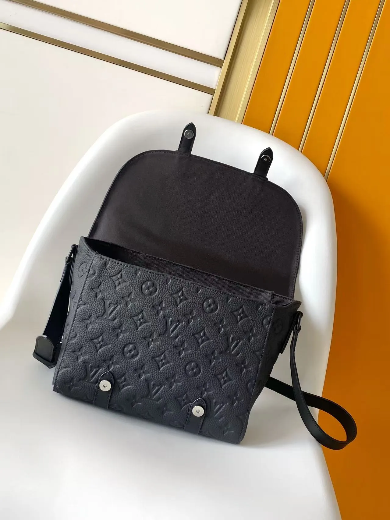 Louis Vuitton Grained Leather Christopher Crossbody Bag product photo from LabelPicks