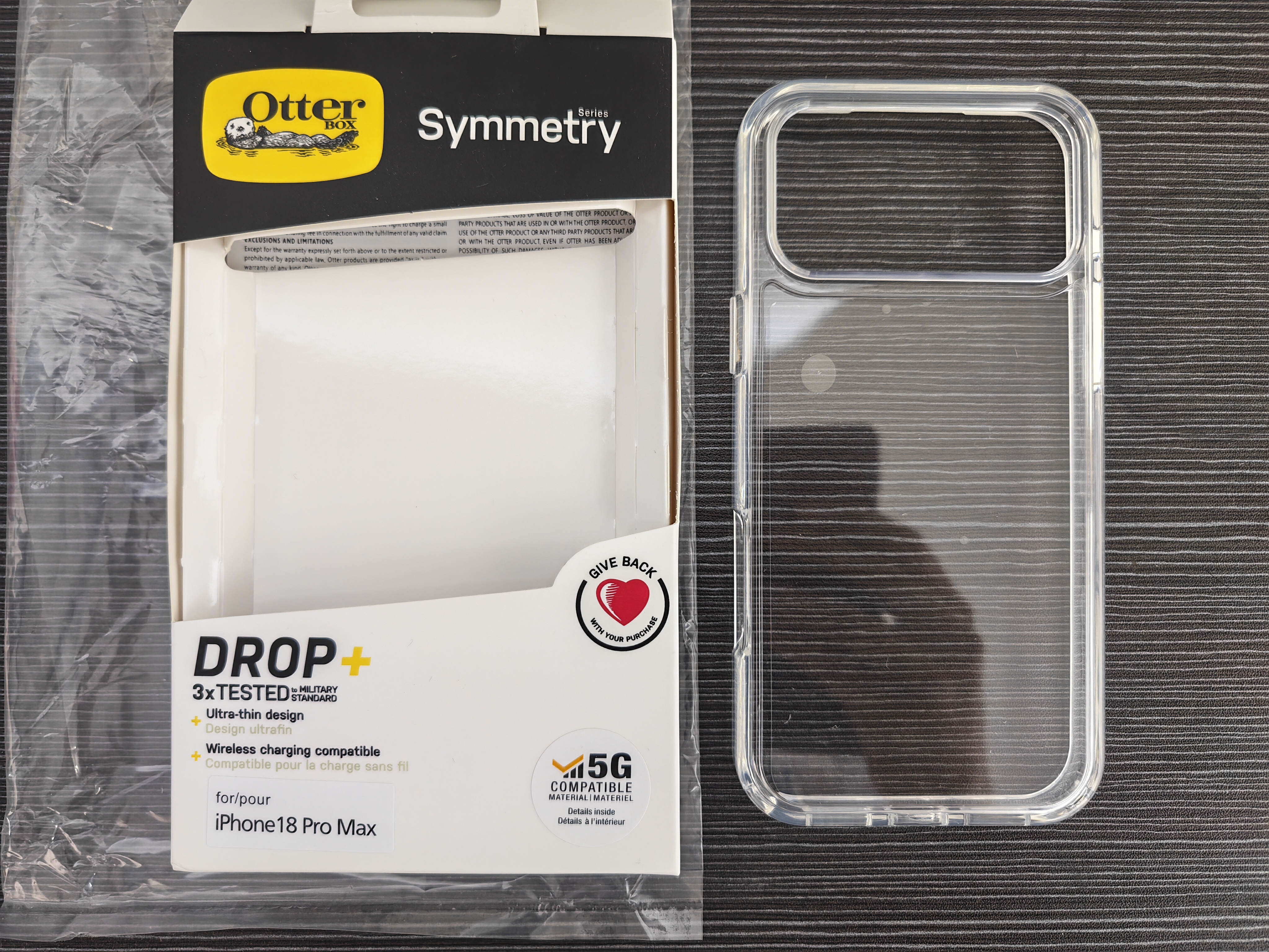 iPhone 18 Pro Max / 18Pro Max Clear otterbox Symmetry Case (0923) - GreshamTech