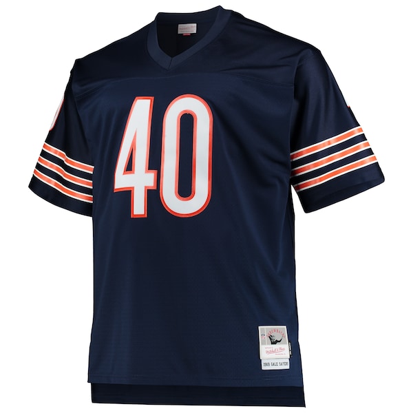 Gale Sayers Chicago Bears Big & Tall 1969 Retired Player Replica Jersey - Navy