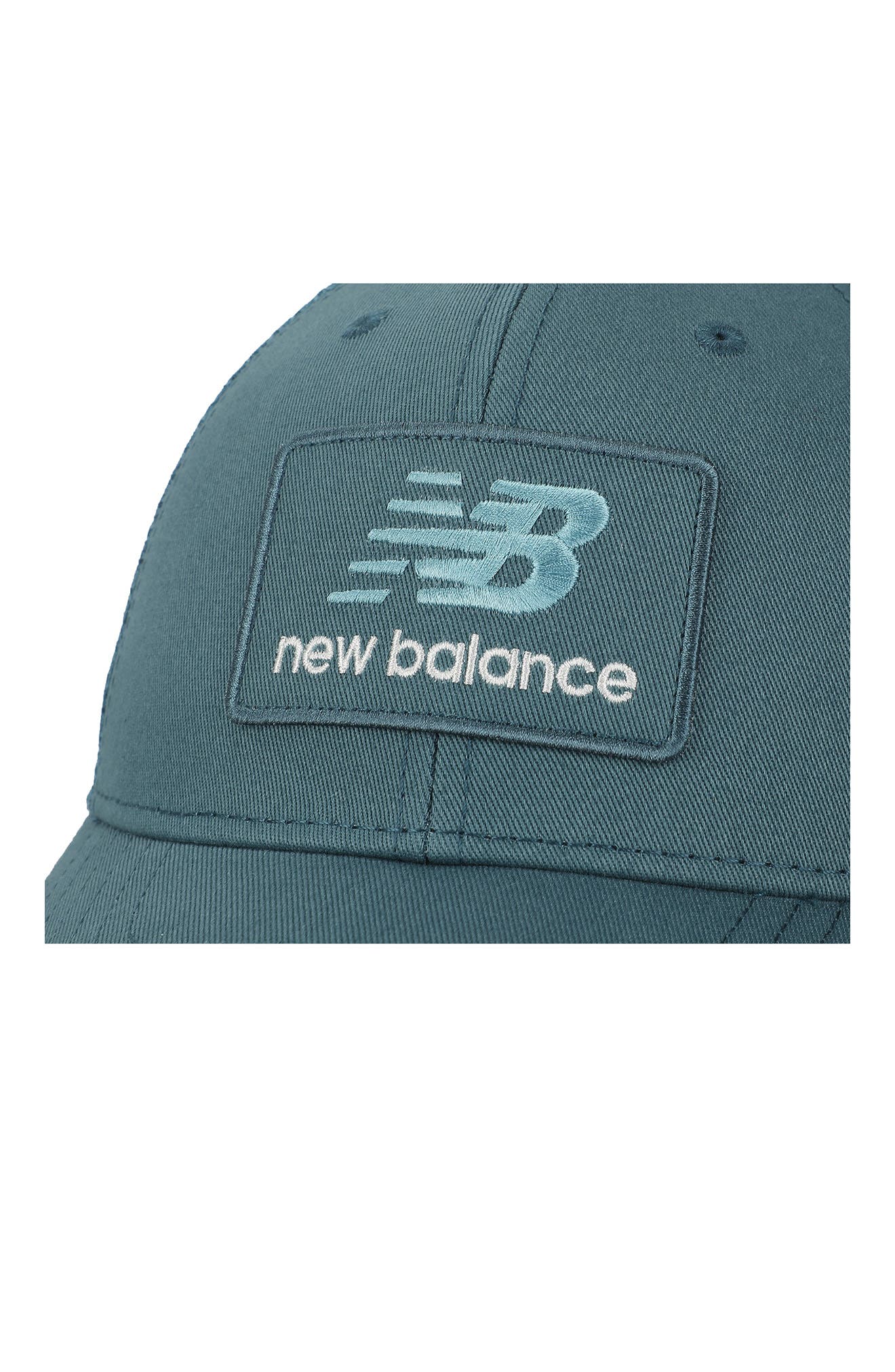 New Balance NB Stacked Patch Logo Trucker Hat