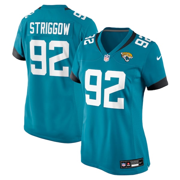 Danny Striggow Jacksonville Jaguars Nike Women's Team Game Jersey -  Teal