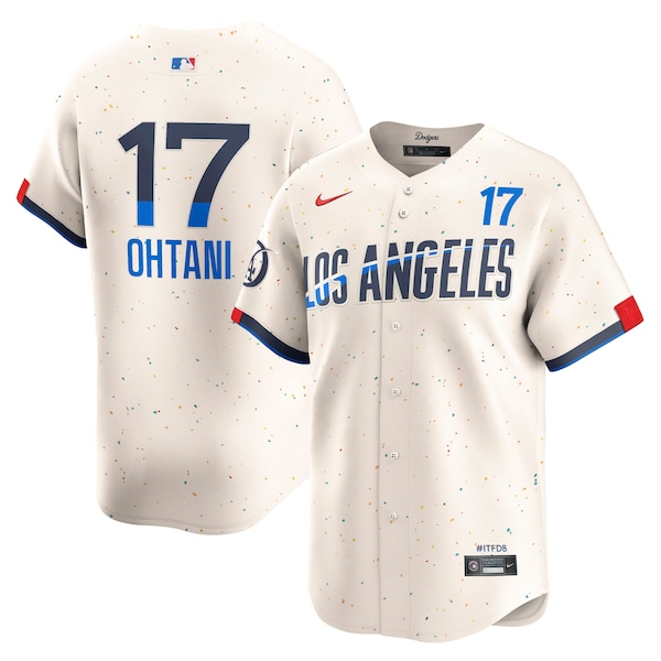 Shohei Ohtani Los Angeles Dodgers Nike City Connect Limited Jersey - Cream