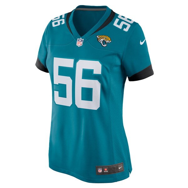 Yasir Abdullah Jacksonville Jaguars Nike Women's Team Game Jersey -  Teal