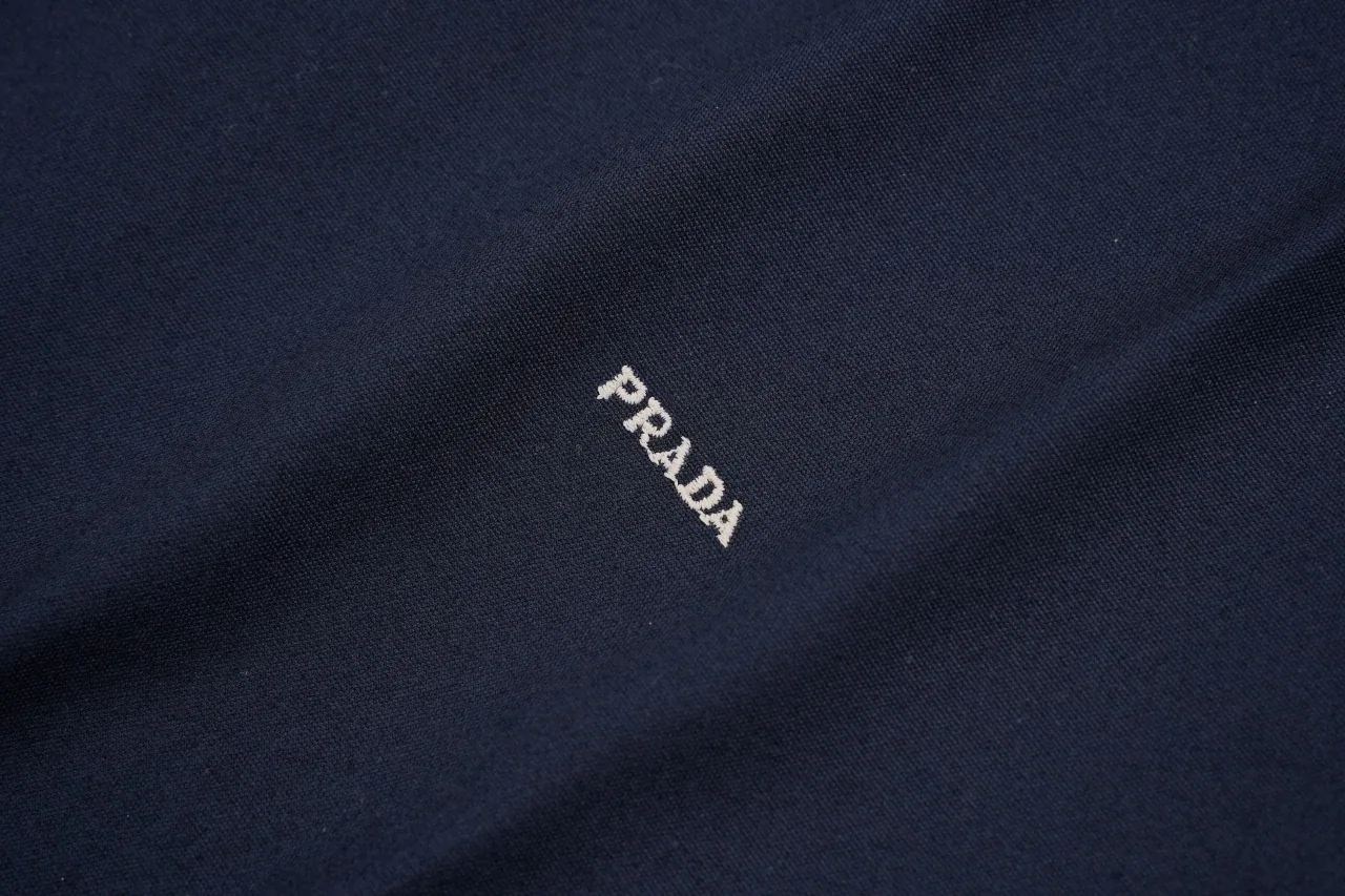 Prada Navy Zip Jacket with Green Lining product photo from LabelPicks