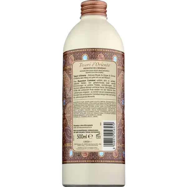 Aromatisches Cremebad Byzantium Schwarze Rose & Labdanum