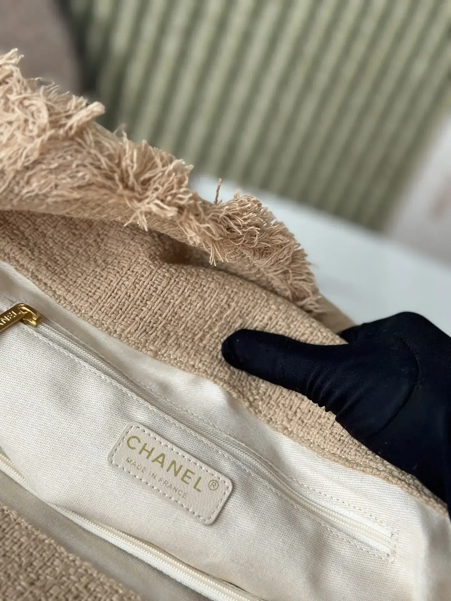 Chanel Woven Leather Tote Bag product photo from LabelPicks