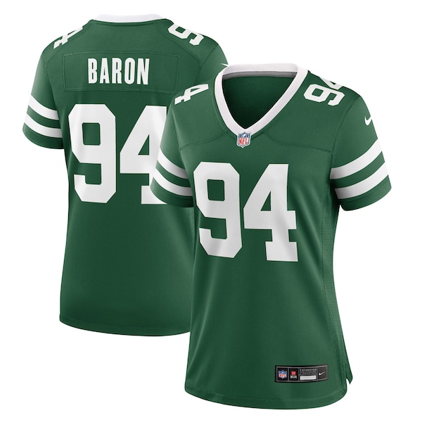 Tyler Baron New York Jets Nike Women's Team Game Jersey - Legacy Green
