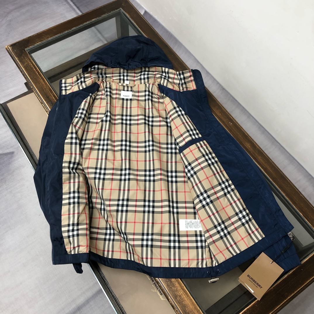 0918 New Unisex Plaid Cotton Blend Zip-Up Hoodie Jacket