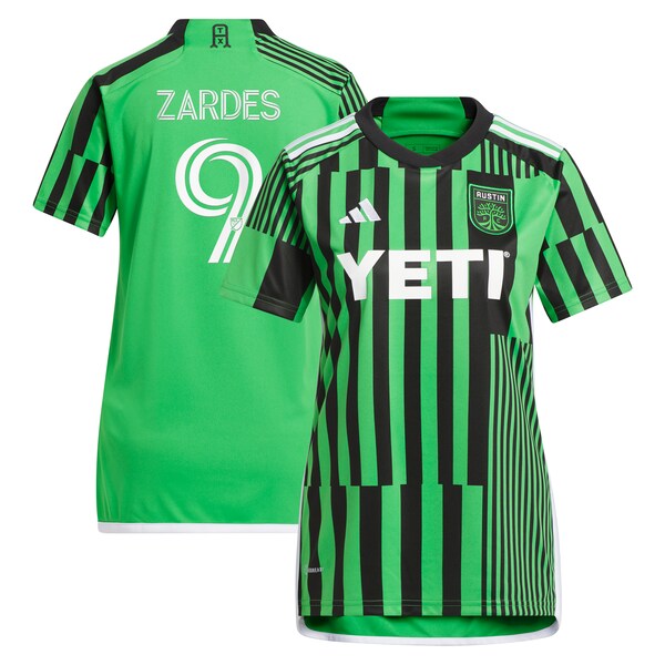 Gyasi Zardes Austin FC adidas Women's 2024 Las Voces Kit Replica Jersey - Green