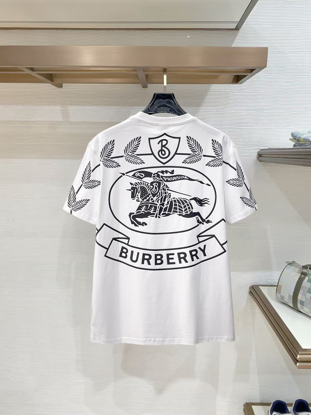 0527 Classic letter prints t-shirt