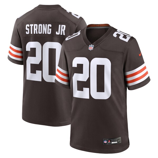 Pierre Strong Jr. Cleveland Browns Nike Team Game Jersey -  Brown