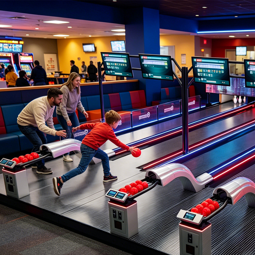 Mini Bowling Made for Fun & Family Entertainment - Suneye MINI Bowling Equipment