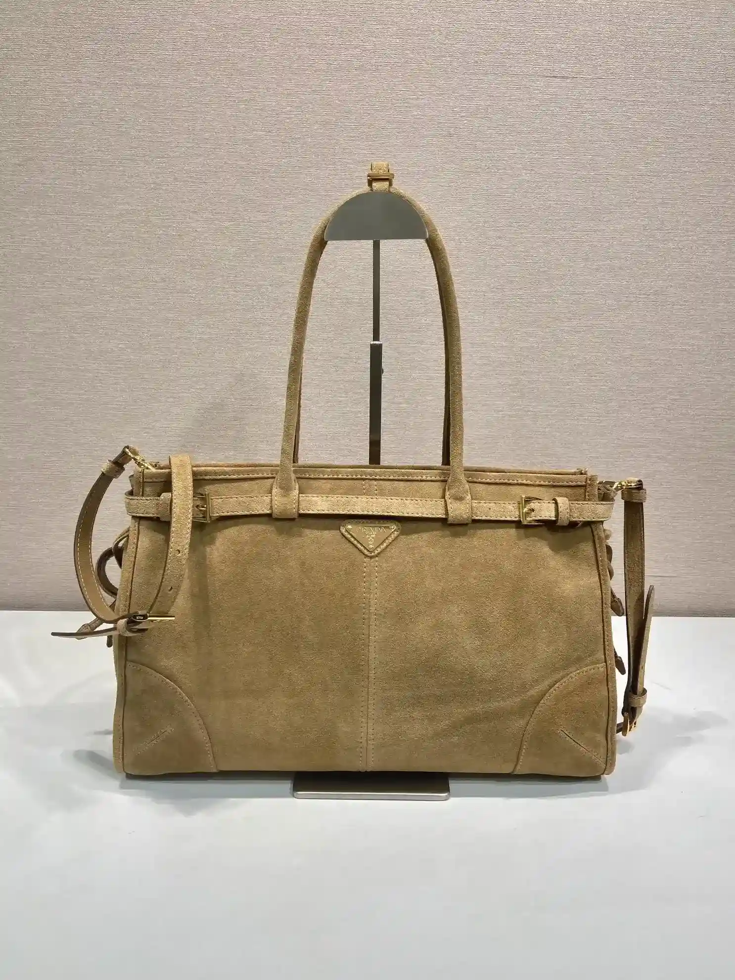 Prada Structured Top Handle Bag product photo from LabelPicks