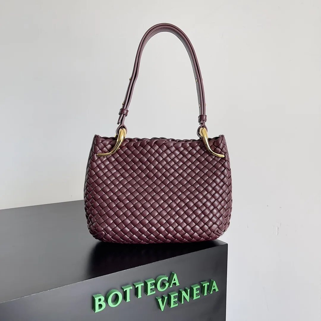 Bottega Veneta Intrecciato Woven Leather Shoulder Bag product photo from LabelPicks