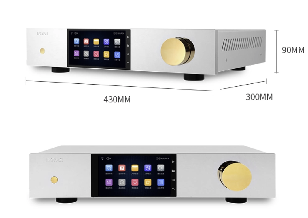 DMP60 Flagship Network Streamer / High-Res DAC DAP Music Player Network Streamer - GreshamTech