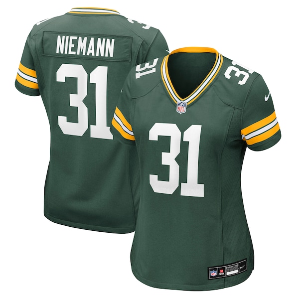 Nick Niemann Green Bay Packers Nike Women's Team Game Jersey -  Green