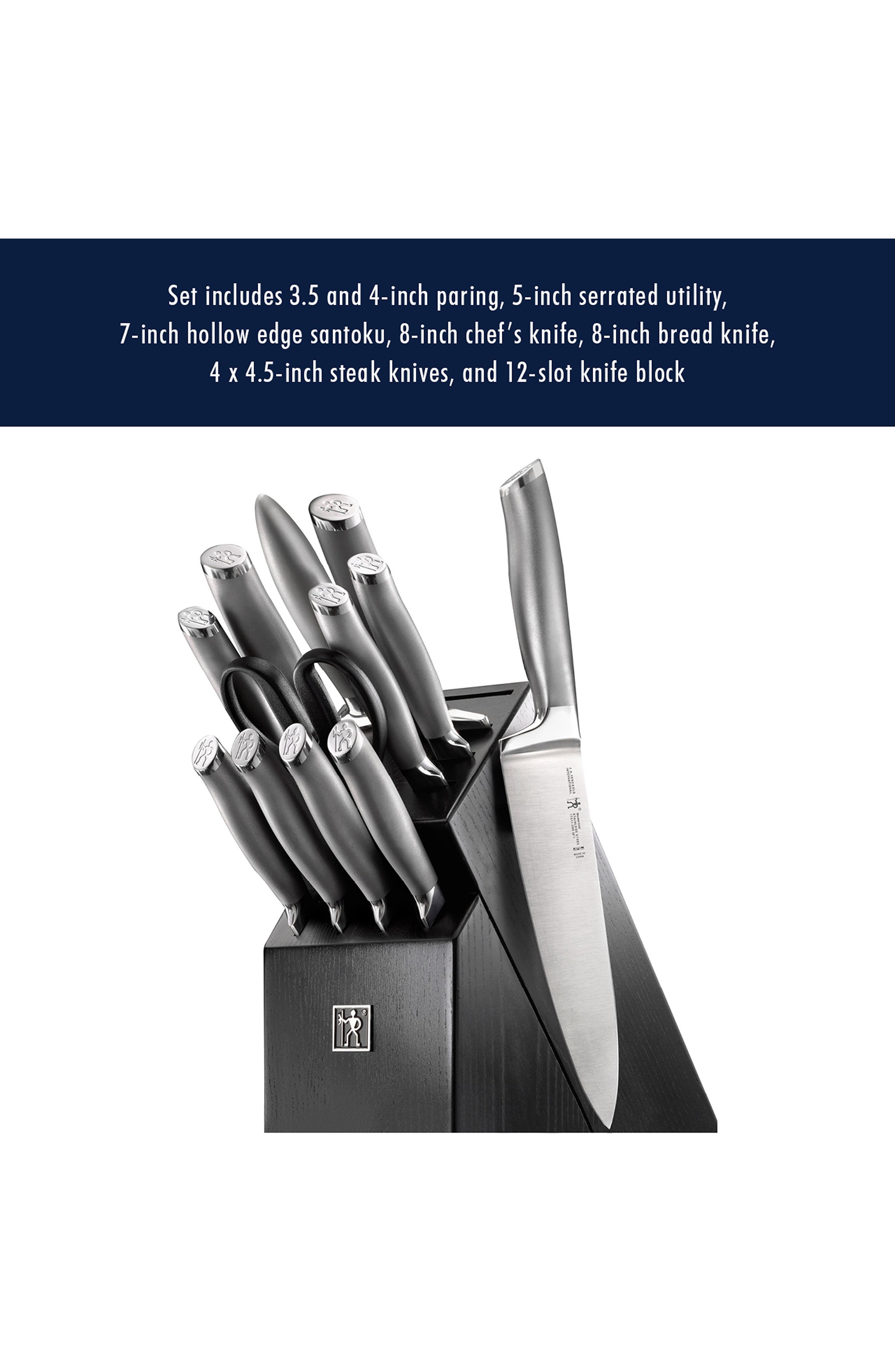 HENCKELS CUTLERY Modernist 13-Piece Knife Block Set