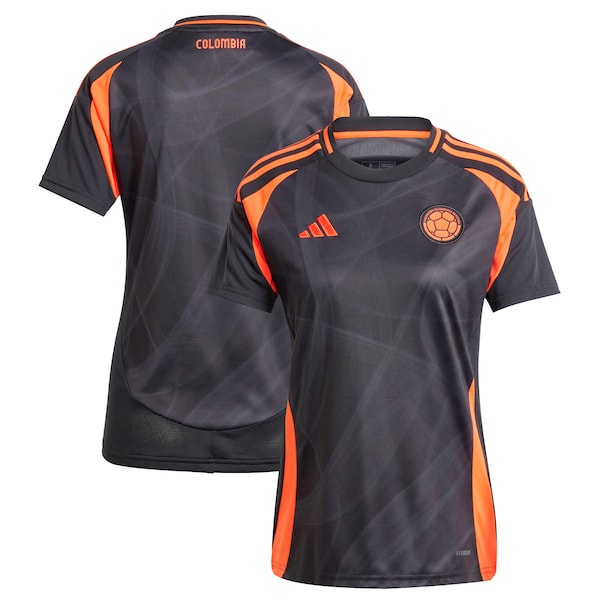 Colombia National Team adidas Women's 2024 Away Replica Jersey - Black