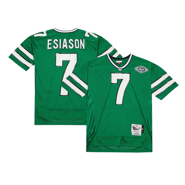 Boomer Esiason New York Jets 1993 Authentic Throwback Retired Player Pocket Jersey - Kelly Green