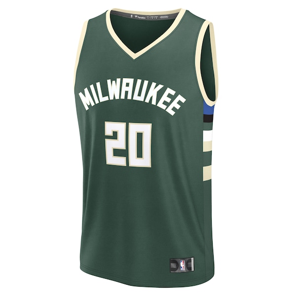A.J. Green Milwaukee Bucks  Fast Break Replica Player Jersey - Icon Edition - Hunter Green