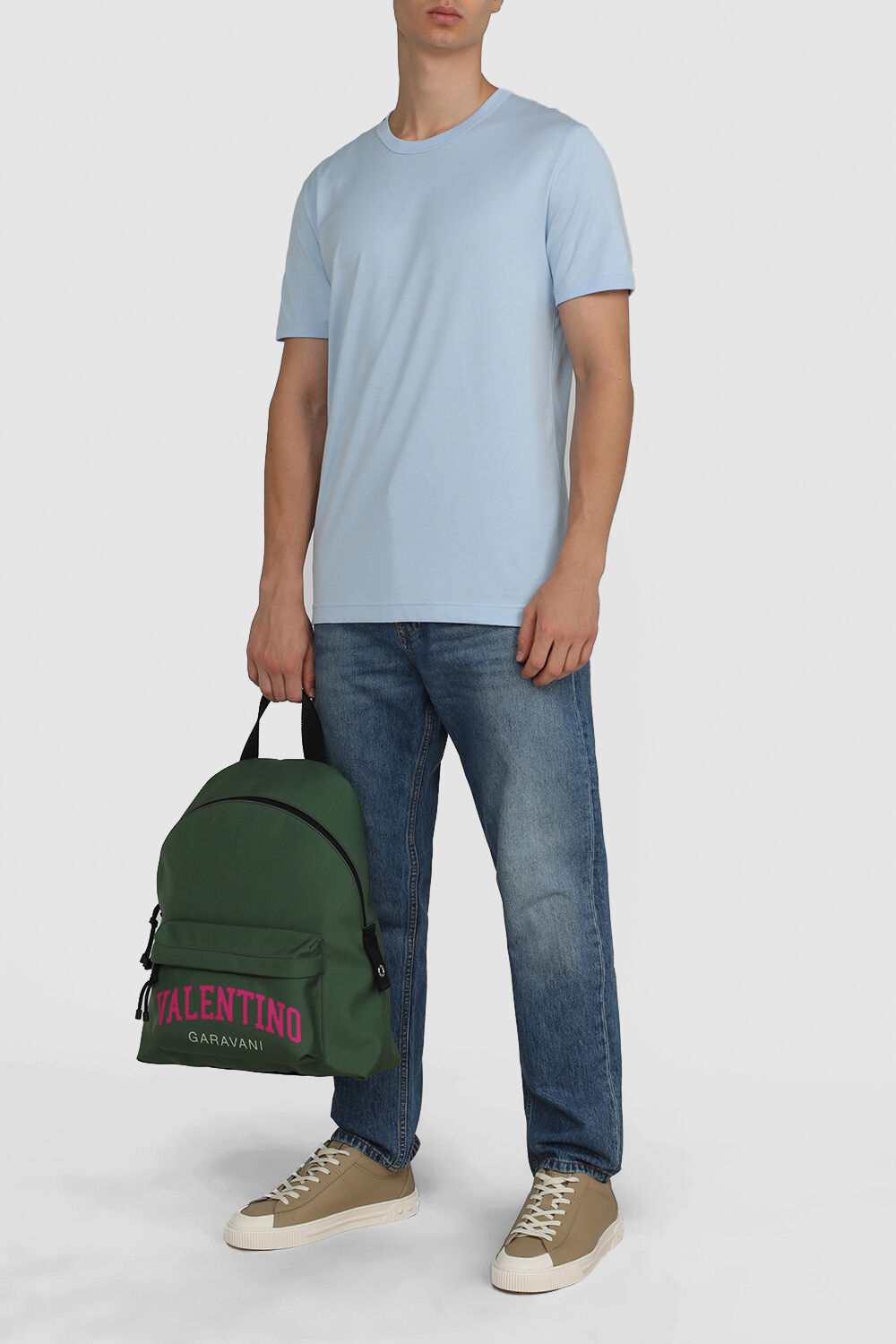 DOLCE & GABBANA חולצת טי עם צווארון מעוגל