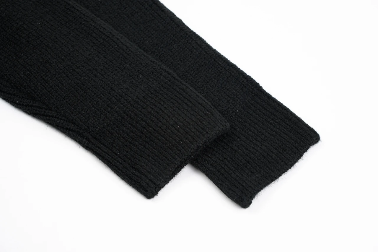 CELINE Black Felt Letter Crewneck Sweater product photo from LabelPicks