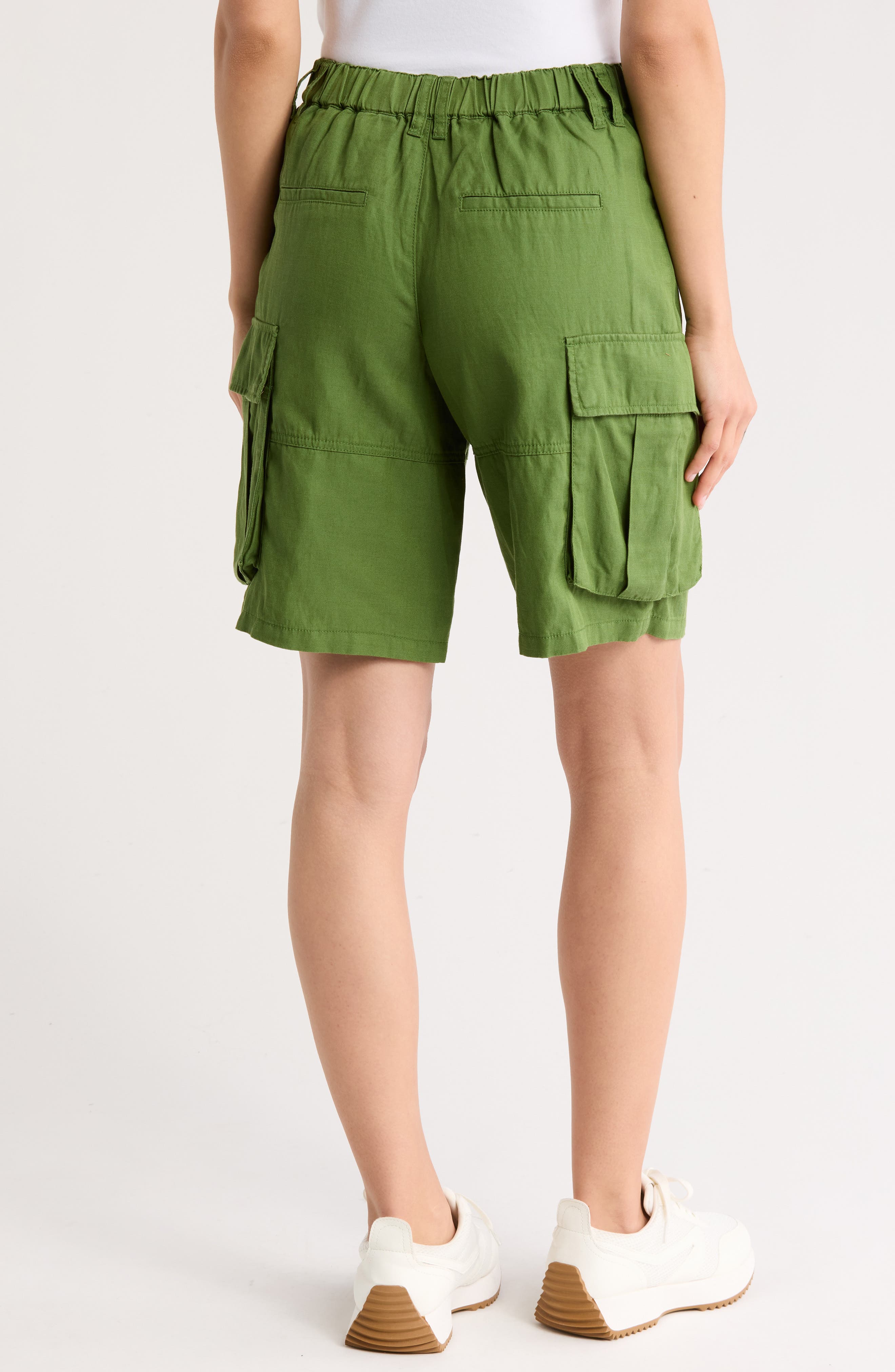 Alice + Olivia Jaxon Super Slouchy Cargo Shorts