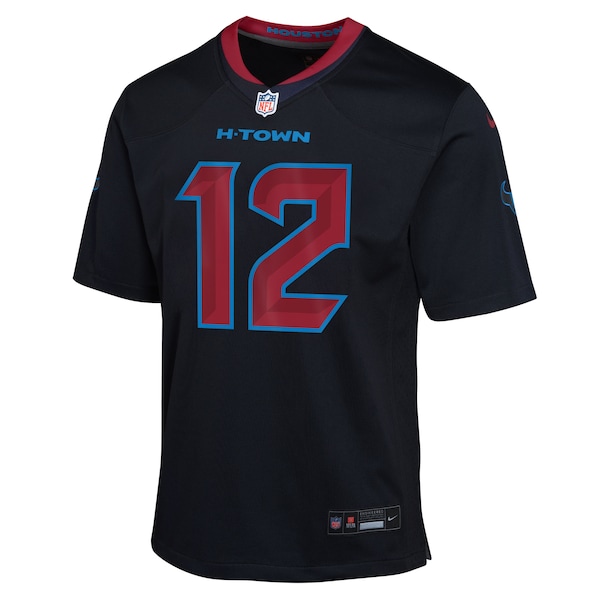 Nico Collins Houston Texans Nike Youth Alternate Game Jersey - Navy
