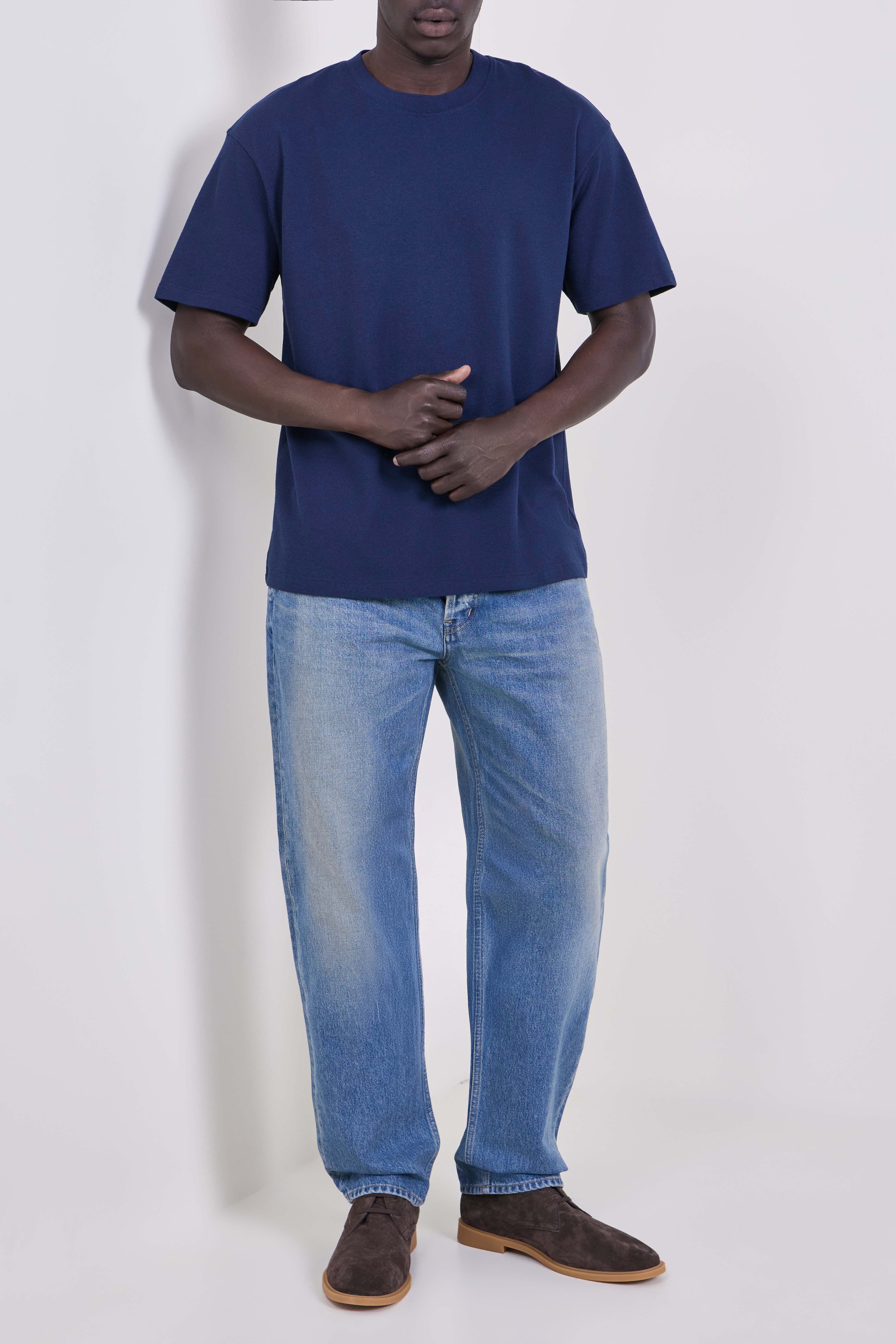 SAINT LAURENT חולצת טי אוברסייז