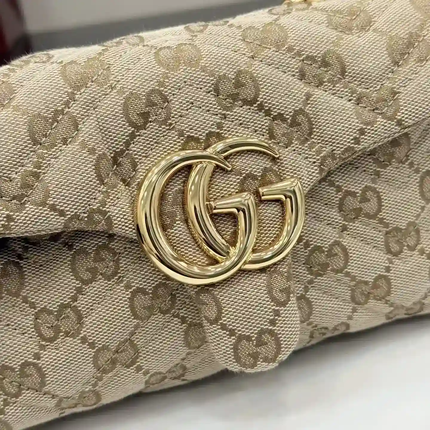 Gucci Generation Brown GG Supreme Canvas Crossbody Bag product photo from LabelPicks