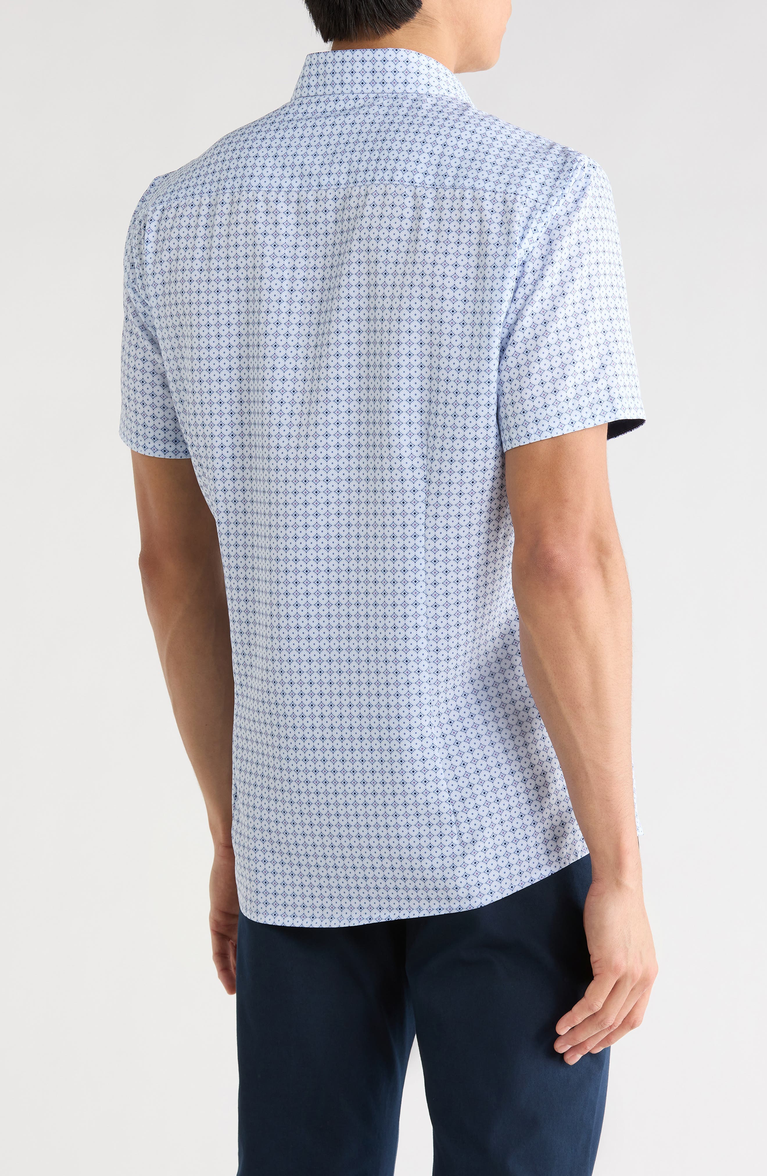 SOUL OF LONDON Short Sleeve Sport Shirt