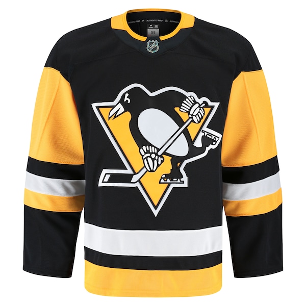 Pittsburgh Penguins  Home Authentic Pro Jersey - Black