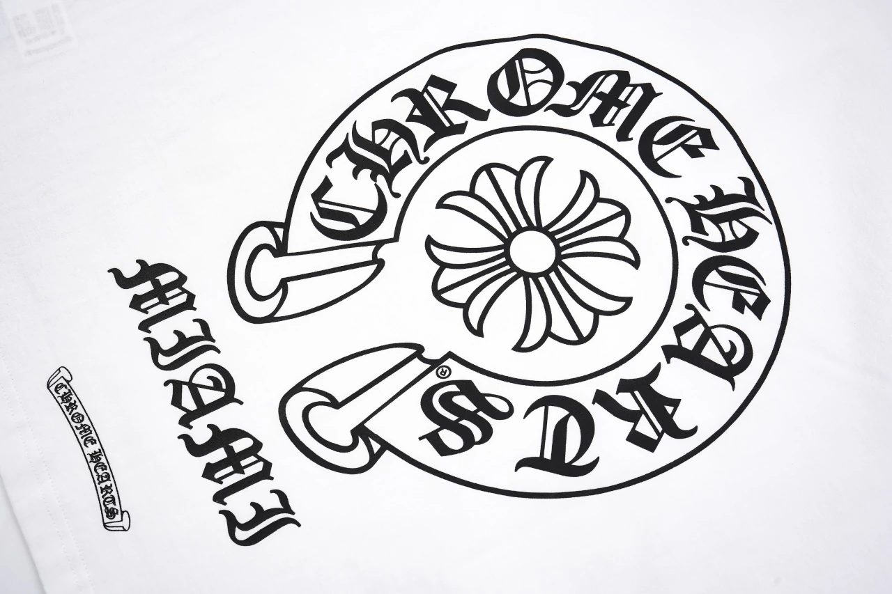 Chrome Hearts Black Hem Sanskrit Scroll T-Shirt product photo from LabelPicks