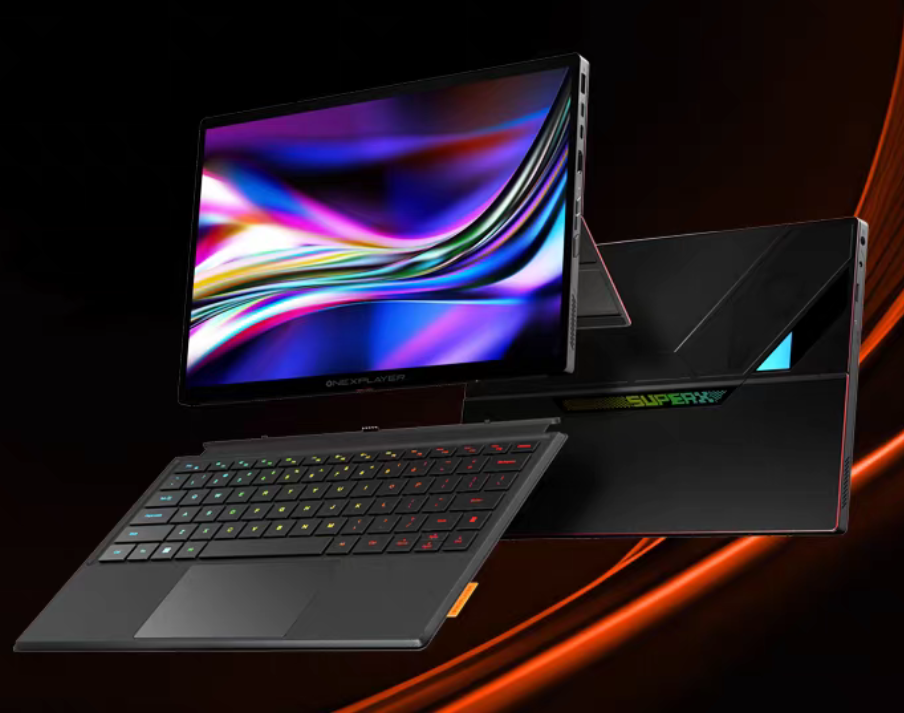 OneXPlayer Gaming Tablet Laptop Hybrid 14'' 2.8K Touch OLED 48GB+1TB AMD 395 / Intel 358H - GreshamTech