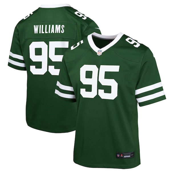 Quinnen Williams New York Jets Nike Youth Game Jersey - Legacy Green/Black