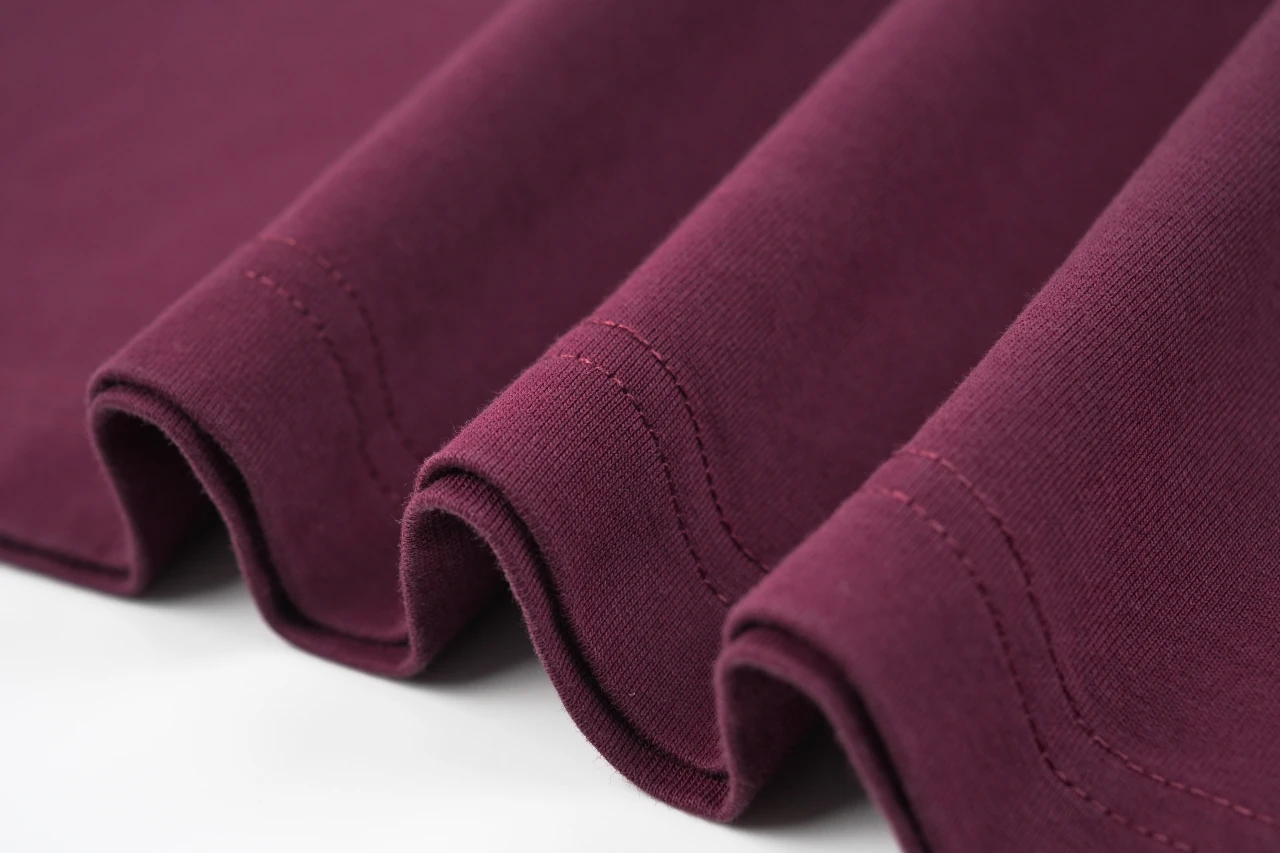 LOEWE Burgundy Pocket T-Shirt with Tonal Anagram product photo from LabelPicks