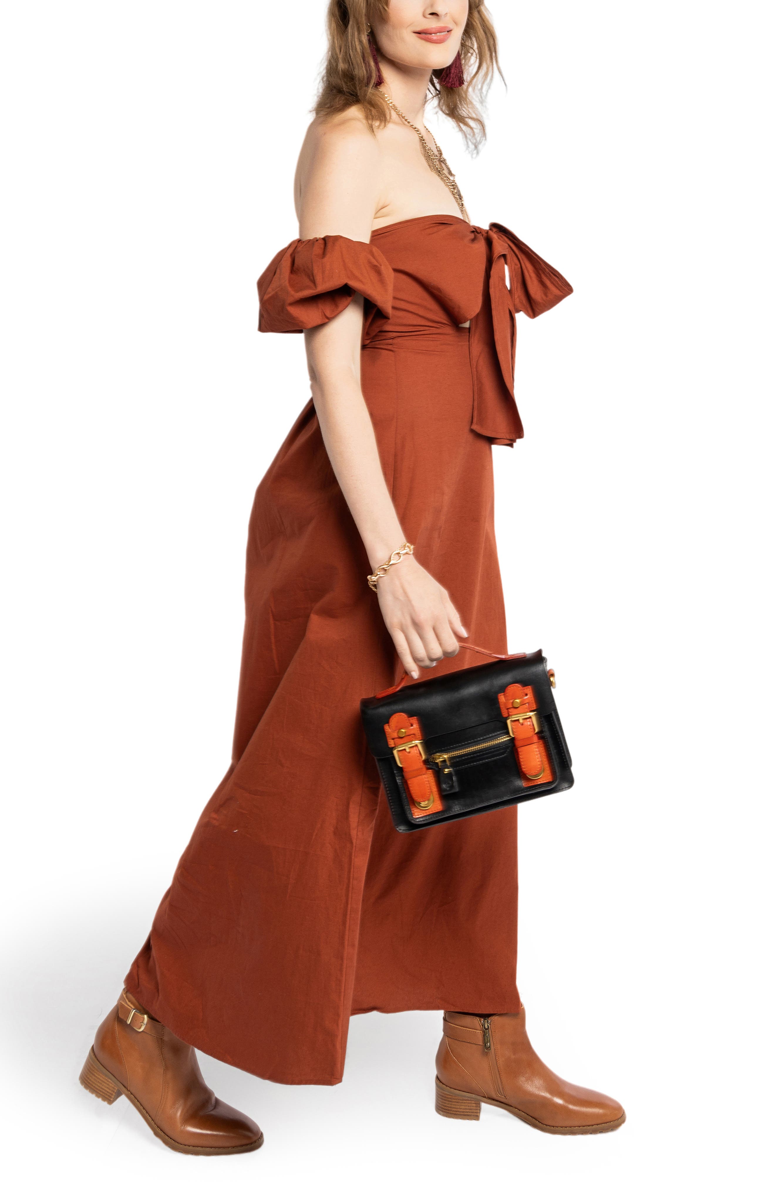 OLD TREND Aster Mini Leather Satchel