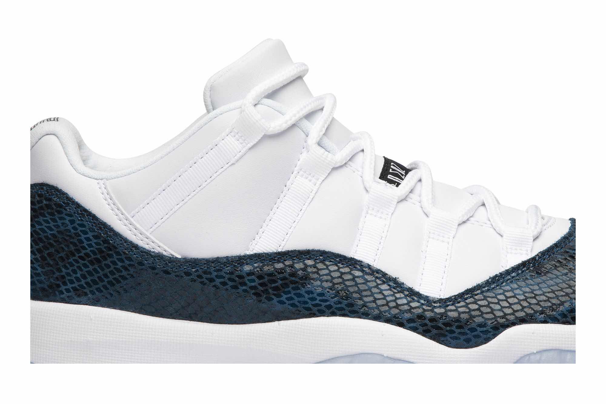 Air Jordan 11 Retro Low ‘Navy Snakeskin’ 2019 CD6846-102