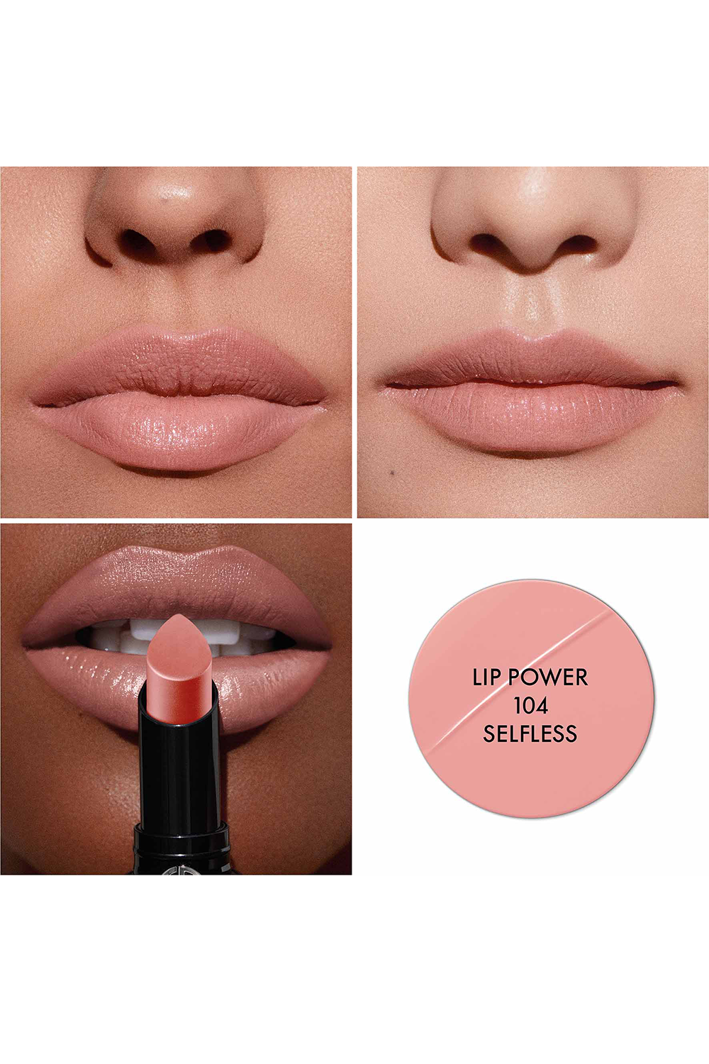ARMANI BEAUTY שפתון עמיד ליפ פוואר 104