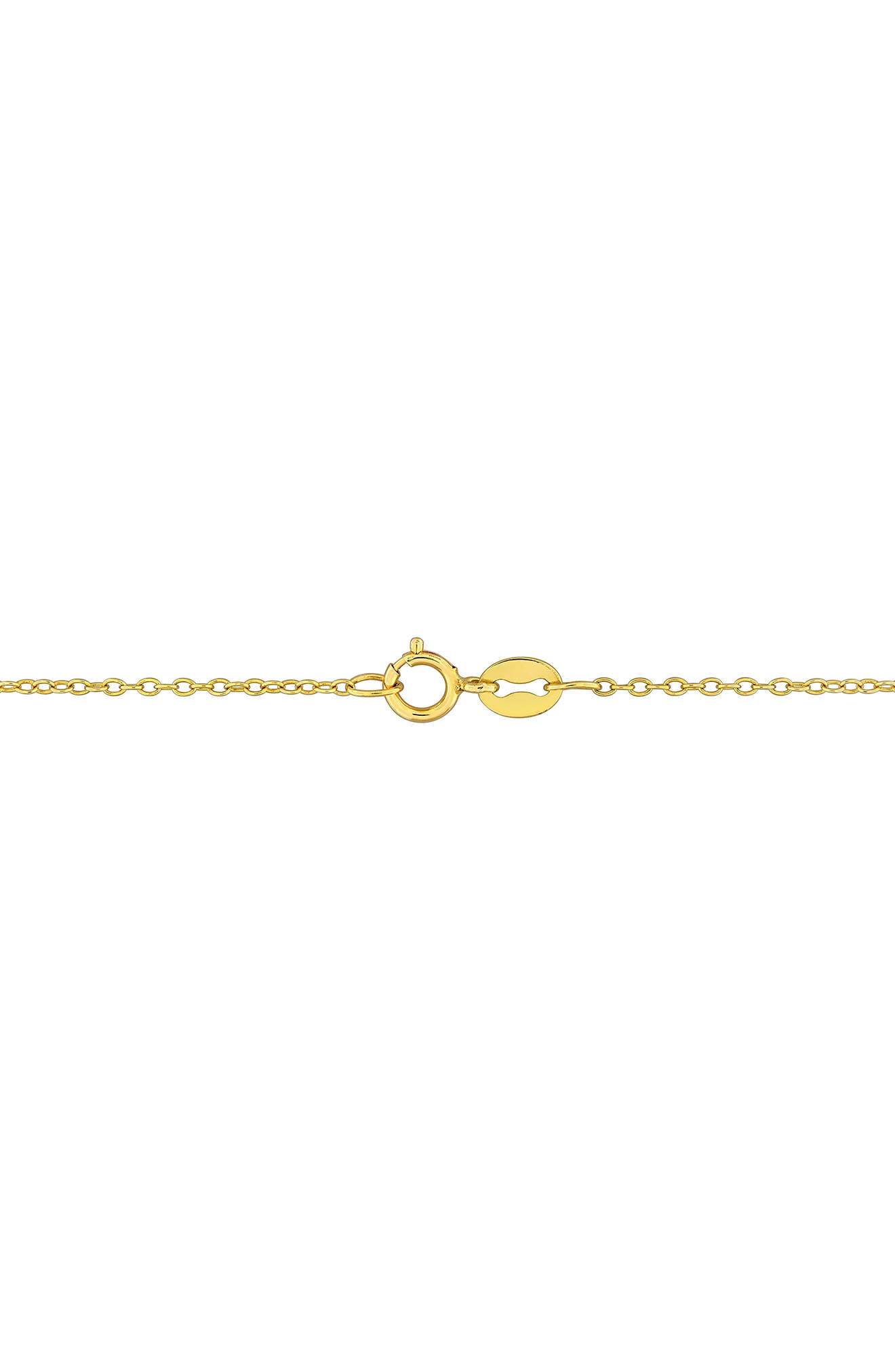 DELMAR Semiprecious Stone Pendant Necklace
