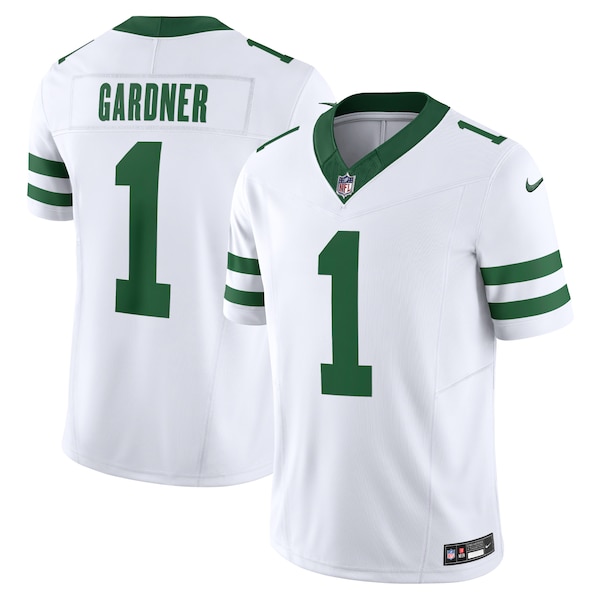 Ahmad Sauce Gardner New York Jets Nike Vapor F.U.S.E. Limited Jersey  - Legacy White/Black